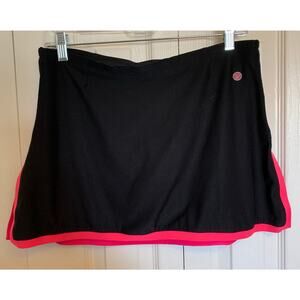 Yogo skort black and pink